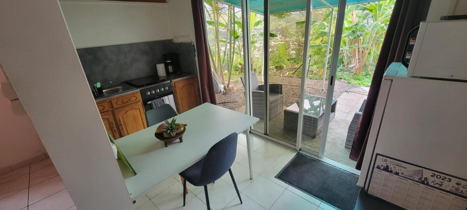 Studio Avec Superbe Vue Noël Extérieur photo